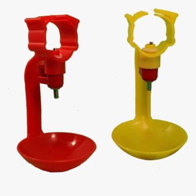 China farm chicken nipple drinker with cup chicken nipple drinker with clip, nipple drinker for sale for sale