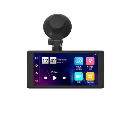 China G-sensor 5.18 inch IPS SL8541E 2+16GB Smart GPS dashcam Android 8.1 WiFi 4g GPS navigation 1080P car video recorder navigation DVR for sale