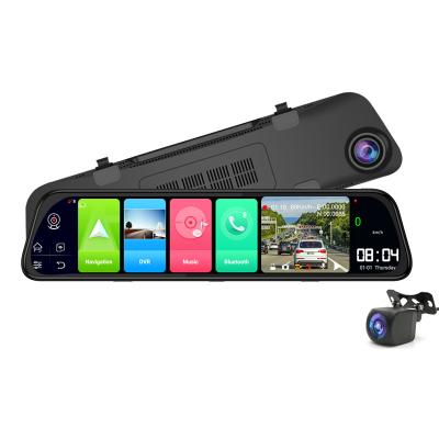 China 2+32G Android 8.1 G-sensor Car DVR Camera 12 Inch Mirror 1080P VCR Gps Navigation Rear GPS BT WiFi for sale