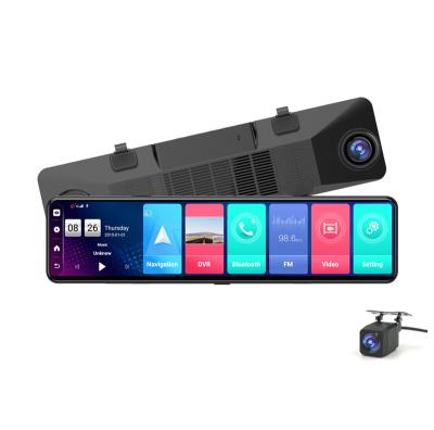 China NIGHT VISION 12 G-inch Dash Cam 4G GPS Navigation Android 8.1 ADAS WIFI BT 24H Dash Camera Rearview Mirror Sensor Android 8.1 Parking Monitor FHD 1080P for sale