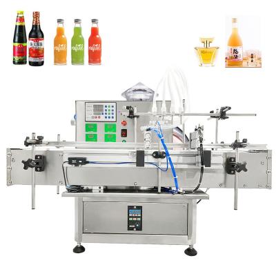 China Automatic 5-200ML Food Can For Beverage Carbonated Liquor Pump Peristaltic Filling Machine for sale