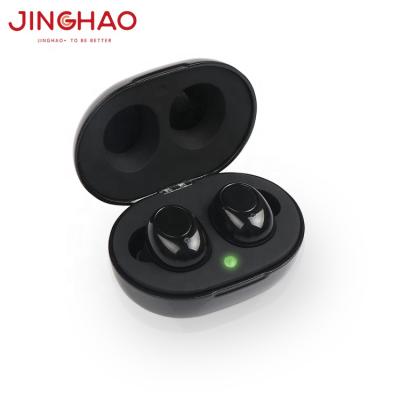 China Rechargeable ITE Mini Black Portable ITE Mini Hearing Aids Voice Sound Amplifier For Ear Hearing Loss for sale