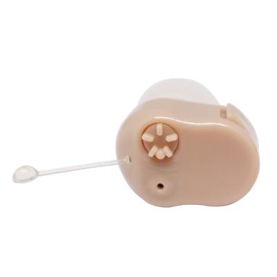 China Beige, Light Coffee ABS Sounds Hearing Aid Mini ITE Ear Invisible Hearing Aids for sale