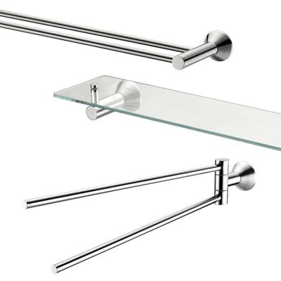 China Se Square Towel Bar Traditional Bathroom Stainless Steel Shape Bathroom Hardware Accessory for sale