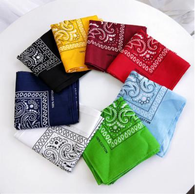 China Soft Smooth Smooth Unisex Wrap Band Bandana Headwear Hair Band Scarf Neck Wrist Wrap Band Magic Cotton Blend Hip Hop Feeling Head Square Scarf for sale