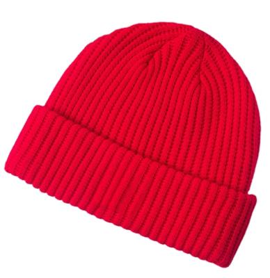 China Wholesale JOINT Beanie Men Women Unisex Single Skull Cuffed Knit Hat Classic Mountain Wear Toque With Custom Patch for sale