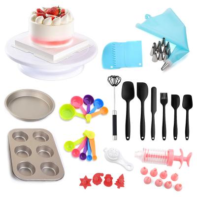 China Disposable Cake Baking Tools For Beginner Adults Bakeware Cupcake Bakery Tool Supplies Accessories Set for sale