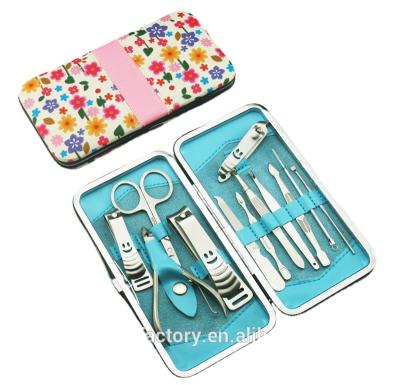 China 2019 new products stainless steel/carbon steel cheap home instrument ware nail manicure set in aluminum case from chinese supplier for sale