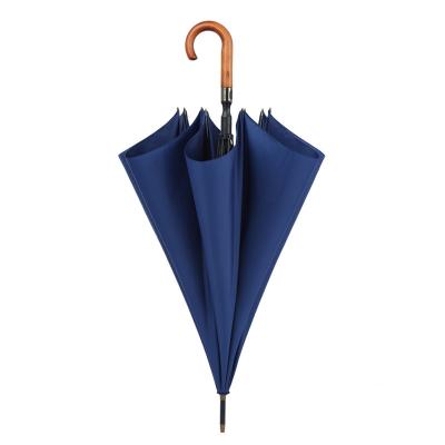 China Hot Selling High Quality Logo Rain Umbrella Windproof Iron Custom Fiber Straight Umbrellas For Sale for sale