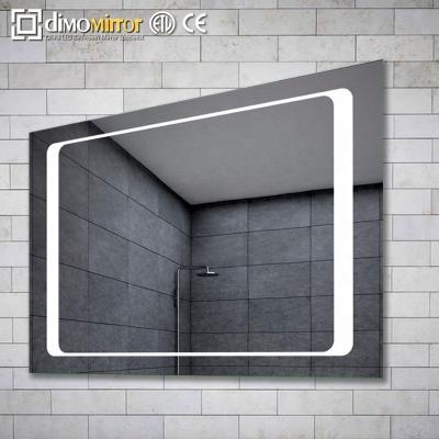 China 2019 Modern Illuminated Led Light Bathroom Mirror With Low Price 32 48 Inch for sale