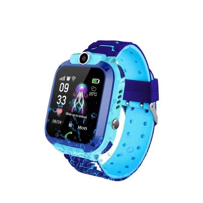 China 2022 Latest GPS Navigation Baby Watch Smart Watches Cause GPS SOS Emergency Helper Kids Watch Q12 for sale