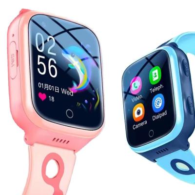 China Hot Selling Style Pink GPS Navigation Watch With Camera With Phone SOS Emergency Aid Baby Kid Children Watch for sale