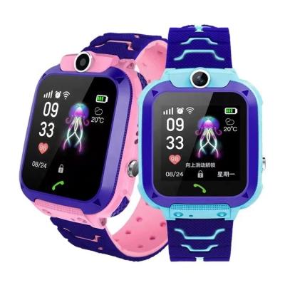 China Q12 Best Price Top Quality High Definition Touch Screen Gps Life Tracker Photography Waterproof Kids Phone Watch for sale