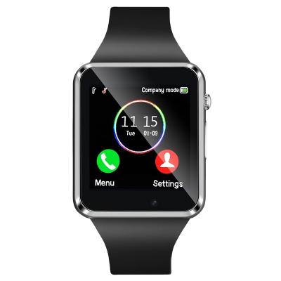 China Hot Selling Touch Screen Style Mobile Phone Watch Support SIM Card TF Card a1 Watch Phone Smart Watch A1 for sale