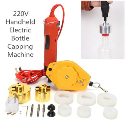 China Manual Handheld CLOTHING Sealing Machine Cap Screw Cap Screwing Machine for sale