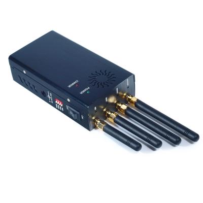 China 121C portabe Wireless Camera Audio Signal Jammer Spy camera Bluetooth Mobile Signal Jammer for sale