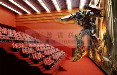 China Sistema hidráulico do teatro da cadeira 3d do movimento à venda