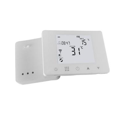 China Modern Smart Home Room Programmable Wireless Digital Wifi Thermostat For Gas Boiler for sale