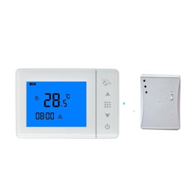 China Programmable Hotel Thermostat Gas Boiler Digital Wireless Temperature Controller for sale