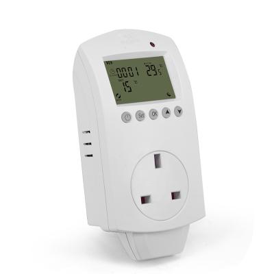 China Modern Room Plug In Mini Temperature Controller Thermostat For Electric Thermostat Heater for sale