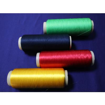 China Durable Silk / Wool Using Mix Color Mulberry Silk Yarn Core Various Color Woolen Yarn for sale