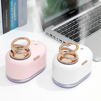 China New Arrival Car Hanging Double Ring Mini Air Humidifier Portable USB Mini Air Humidifier for sale