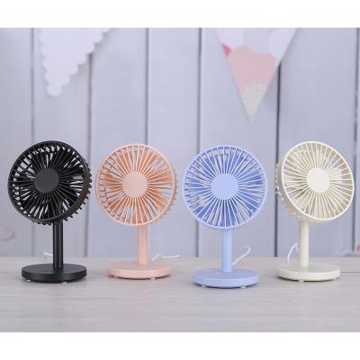 China Small Air Cooling Cold Adjustable Head USB Mini Desktop Fan Table Fan for Home Office for sale