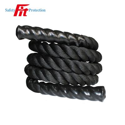 China Strength Training Popular Sporting Goods 38mm Battle Ropes Exercise Product For Sale for sale