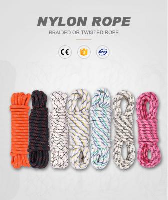 China Outdoor Durable Safety Rock Tree Climbing Escape Rescue Rope Static Rope for sale