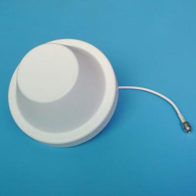 China Indoor 4g LTE WiFi Omnidirectional Ceiling Antenna 698 - 2690MHz 3/5 DBi for sale