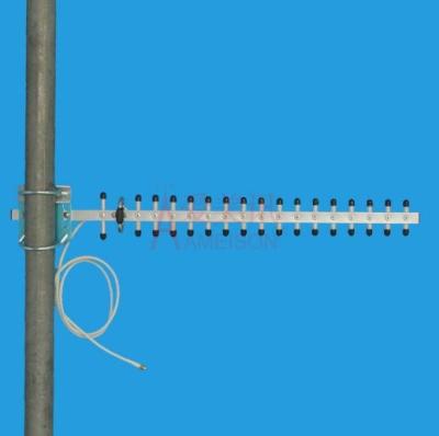 China Aluminum 18 Elements Directional Wifi 2.4g Yagi Antenna 2400-2483MHz 18dBi Outdoor for sale