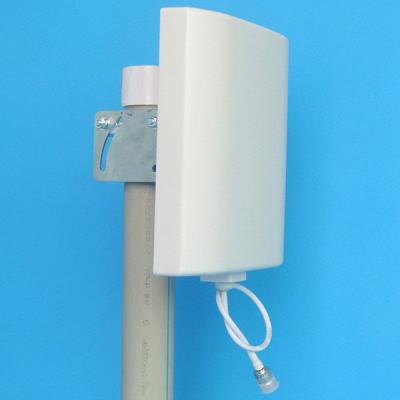 China 433 MHz Directional Flat Panel UHF RFID Antenna 6 dBi Wall Mount Strong Signal for sale