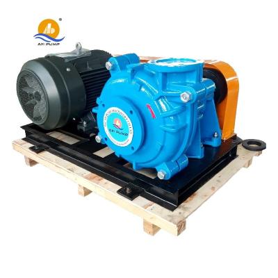 China High Efficiency Large Capacity Motor Diesel Engine Driven Abrasion Corrosion Resistant Sand Gravel Slurry Pump for sale