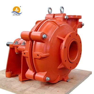 China High Efficiency 6 Inch Horizontal Slurry Pump High Chrome Material Horizontal Coal Slurry Pumps for sale