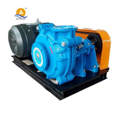 China High Efficiency 40hp Low Flow Coal Mining Sludge Wastewater Sucker Wear-Resistant Rubber Mud Slurry Pump for sale