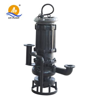 China High Efficiency Low Noise Vertical Electric Underwater Submersible Gravel Dredging Centrifugal River Sand Slurry Pump for sale