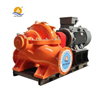 China High Efficiency Large Capacity Double Suction Cast Iron Centrifugal Split Casing Pump For Fresh Water Pump for sale