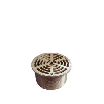 China Durable Bronze Brass Kitchen Sink Floor Drain Brass Strainer for sale