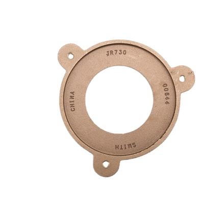 China Brass wall mounted flange fitting in durable brass for sale