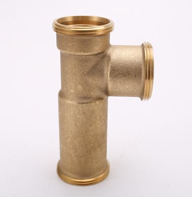 China Easy Brass Pipe Fitting Tee 1/2