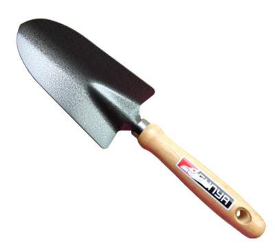 China Tools 30cm Steel Wood Handle Hand Trowel For Garden for sale