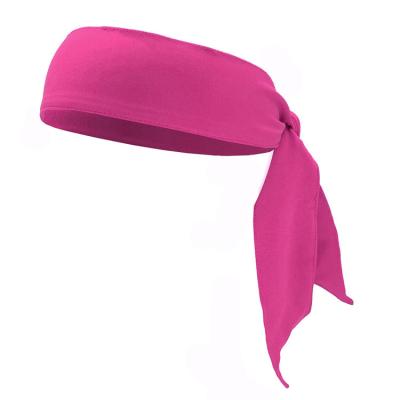 China Popular Solid Color Fashion Men Women Headbands Yoga Hair Accessories for sale