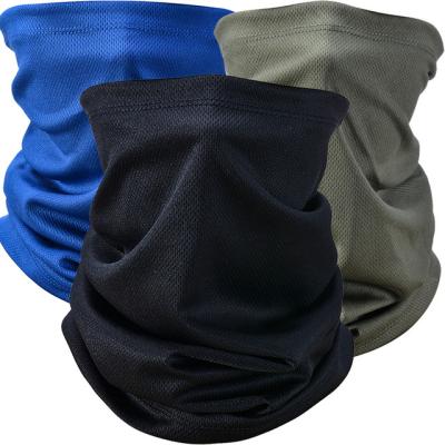 China Half Bandana Tube Face Cover Bandana Headband Neck Cuff Warmer Scarf Breathable Magic Elastic Tube Headwear Bicycle Headband Pirate Hat for sale