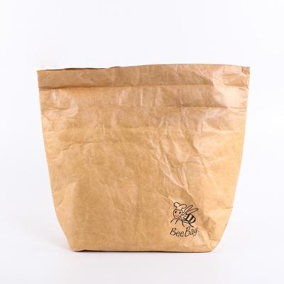 China Custom Waterproof Tyvek Dupont Paper Bag For Lunch, Waterproof Paper Lunch Bag By Dupont Travel Bag Package Paper Bag/Ice Bag for sale