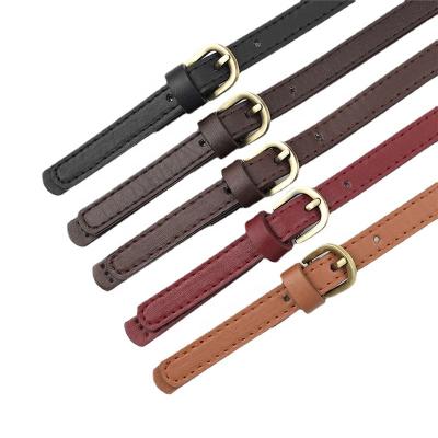 China 67-71cm Fashionable Bag Accessories Double Buckle Bag Handle PU Handle DIY Luggage Accessories Good Texture Bag Belt. for sale