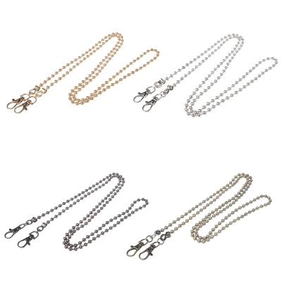 China 120cm Metal Eco-friendly Chain For Women Shoulder Bags Handbag Handles For DIY Bag Strap Belt Hardware Luxury Accessories Pinch Chain for sale