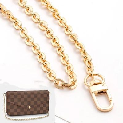 China New Eco - Friendly O Shape Bag Chain 6mm Metal Replacement Purse Chain Shoulder Cross - Body Bag Strap for sale