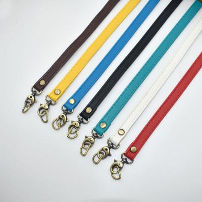 China User Friendly 120*1cm PU Leather Bag Strap Purse Strap 7 Candy Color Handbags Belts Strap Replacement For Bag Accessories for sale