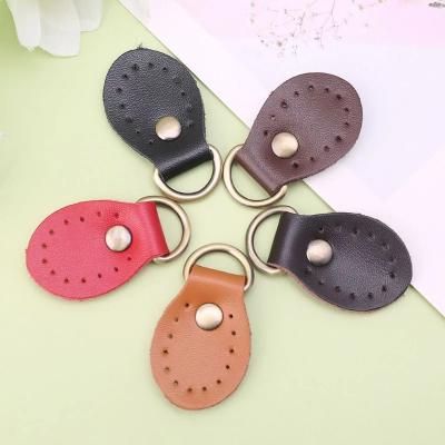 China User-Friendly Fashion Leather Handmade Buckle Replacement For DIY Handbag Shoulder Bag Backpack Block Lock Accessories for sale