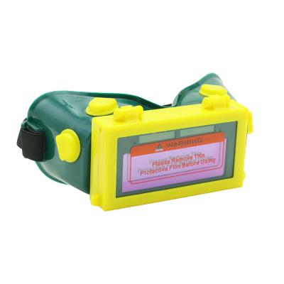 China Anti-darkening Eyes Automatic Argon Arc Welding Photoelectric Welding Goggles for sale